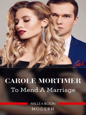 cover image of To Mend a Marriage